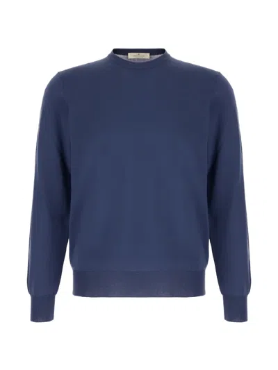 Panicale Cotton Sweater In Blue