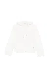 Panicale Drawstring Hooded Jacket In White