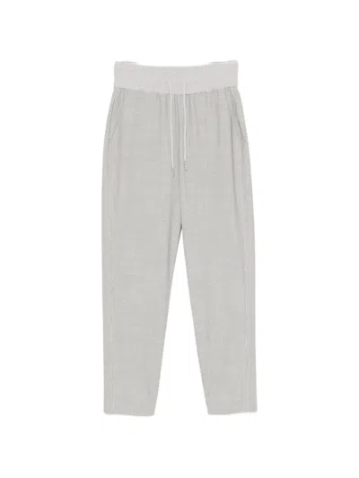 PANICALE DRAWSTRING STRAIGHT-LEG TROUSERS