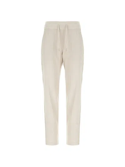 Panicale Drawstring-waist Trousers In Neutral