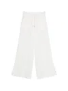 Panicale Drawstring-waist Trousers In White