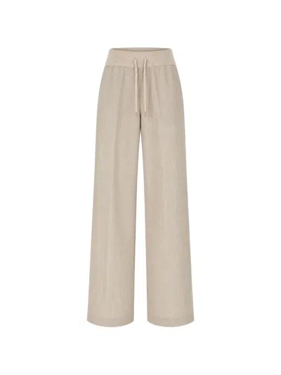 Panicale Drawstring-waistband Trousers In Neutral