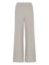 Panicale Elasticated Sequin-embellished Pants In Neutral