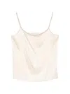 Panicale Embellished Spaghetti-strap Tank Top In Pink
