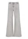 Panicale Paillettes-detail Jeans In Gray