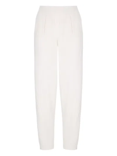 PANICALE KNITTED TAPERED TROUSERS
