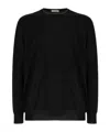 Panicale Long-sleeved Pullover In Black