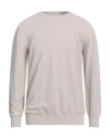 Panicale Man Sweater Light Grey Size 46 Wool