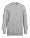 Panicale Man Sweater Light Grey Size 46 Wool