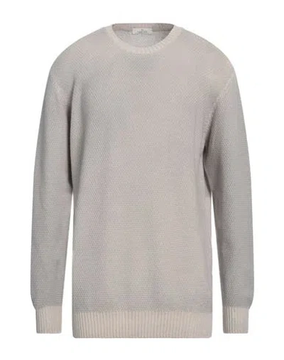 Panicale Man Sweater Light Grey Size 48 Merino Wool, Cashmere