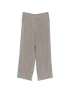 Panicale Pinstripe-pattern Trousers In Brown