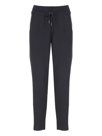 PANICALE RHINESTONE-EMBELLISHED TROUSERS