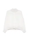 Panicale Sheer Jacket In White