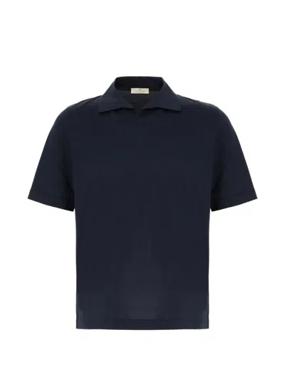 Panicale Short-sleeve Polo Shirt In Blue