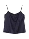 Panicale Spaghetti-strap Top In Blue