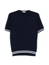 Panicale Striped T-shirt In Blue