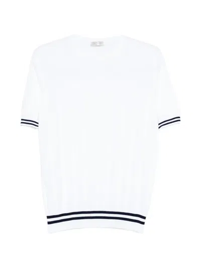 Panicale Striped T-shirt In White