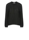 Panicale Sequined Crew-neck Sweater In Black