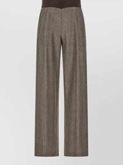 Panicale Tailored Trousers In Gray