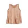 Panicale Embellished Top In Brown