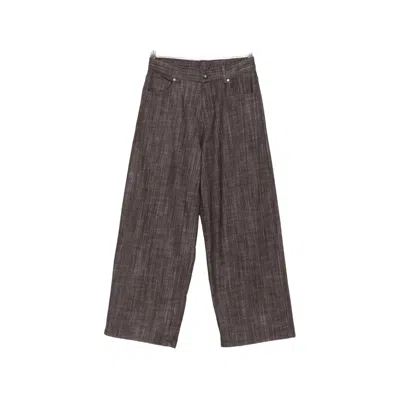 Panicale Casual Trousers With Belt Loops In Black
