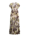 Panicale Woman Maxi Dress Sand Size 8 Polyester, Viscose In Beige