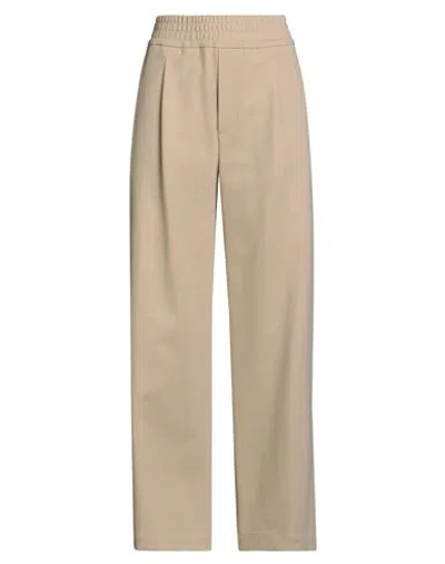 Panicale Woman Pants Camel Size 6 Cotton, Polyamide, Elastane In Neutral