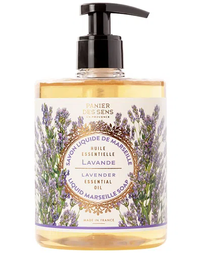 Panier Des Sens Lavender Liquid Marseille Soap 16.9 Fl.oz & Hand Cream 2.6 Fl.oz In Multi