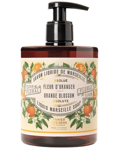Panier Des Sens Orange Blossom Liquid Soap 16.9 Fl.oz & Extra-gentle Soap  5.3oz