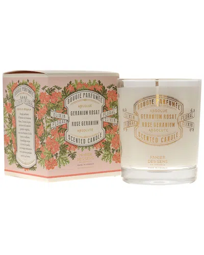 Panier Des Sens Rose Geranium Scented Candle 6oz/180g & Eau De Perfume 1.7 Fl.oz