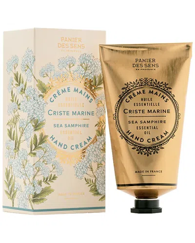 Panier Des Sens Sea Samphire 1fl.oz And 2.6 Fl.oz Hand Creams In Gold