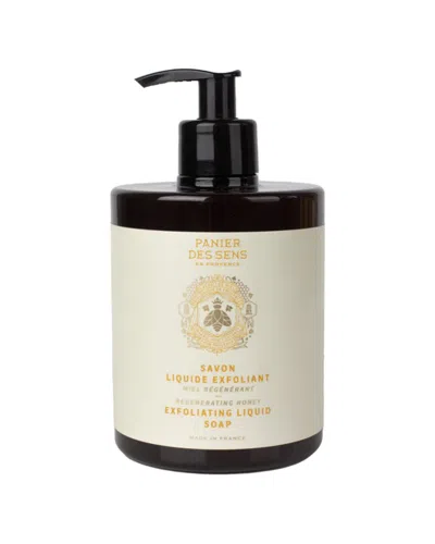 Panier Des Sens Unisex Exfoliating Honey 16.9oz Liquid Soap & 2.6oz Hand Cream In Black
