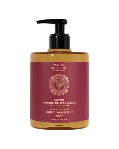 Panier Des Sens Grape Liquid Soap & 2.6oz Hand Cream In Burgundy
