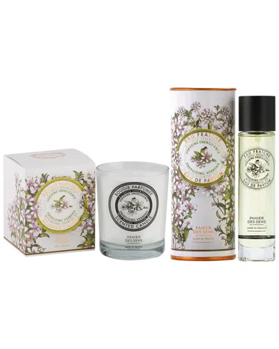 Panier Des Sens Verbena Scented Candle 6oz/180g & Eau De Perfume 1.7oz