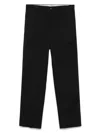 Pantaloni Torino Cotton Blend Michael Chino Trousers In Black