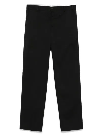 Pantaloni Torino Cotton Blend Michael Chino Trousers In Black