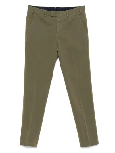Pantaloni Torino Master Tapered Cotton Trousers Clothing In Green