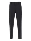 Pantaloni Torino Cotton Blend Michael Chino Trousers In Black