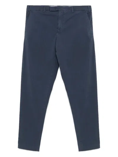 Pantaloni Torino Rebel Tapered Leg Cotton Trousers Clothing In Blue