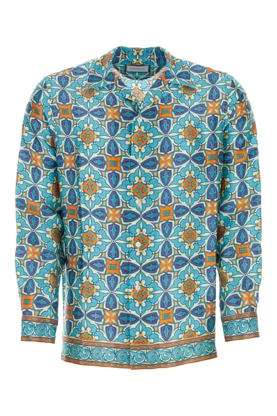 Pantamolle Camicia Pergamen Matonela-xl Nd  Male In Blue