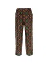 Pantamolle Elasticated-waist Patterned Trousers In Multi