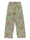 Pantamolle Floral-print Drawstring Trousers In Multi