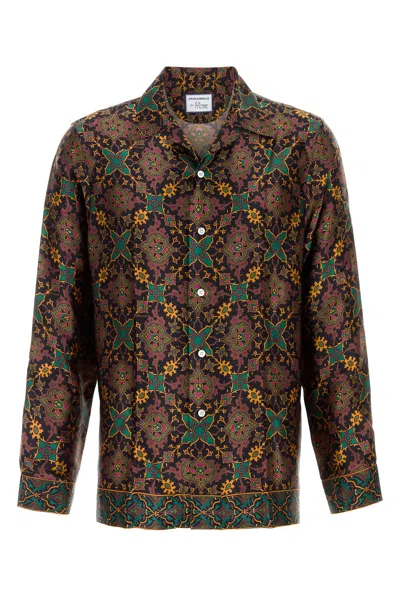 Pantamolle Printed Satin Gajardo Shirt