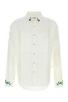 Pantamolle White Lyocell Shirt In White