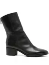 Pantanetti 50mm Leather Boots In Black