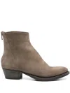 Pantanetti 50mm Suede Boots In Gray