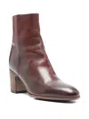 Pantanetti 75mm Leather Ankle Boots