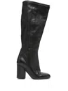 Pantanetti 80mm Leather Boots In Black