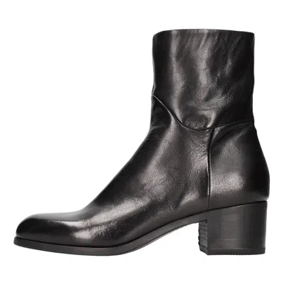 Pantanetti Boots Black In Nero Neri E Grigi