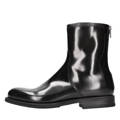 Pantanetti Boots Black In Nero Neri E Grigi